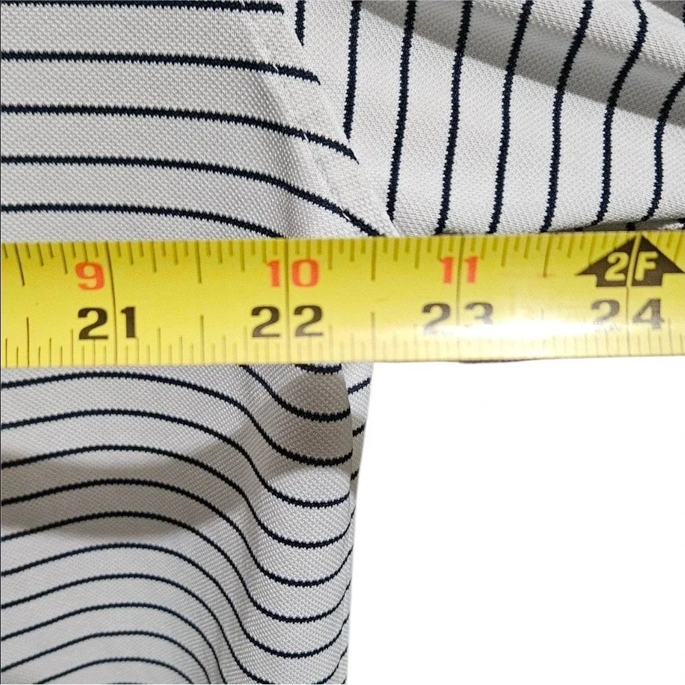 Peter Millar‎ Summer Comfort Polo Shirt Mens XL Stripe Harbour Town Golf Links